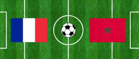2022. aasta jalgpalli maailmameistrivõistluste poolfinaalid – Prantsusmaa vs Maroko