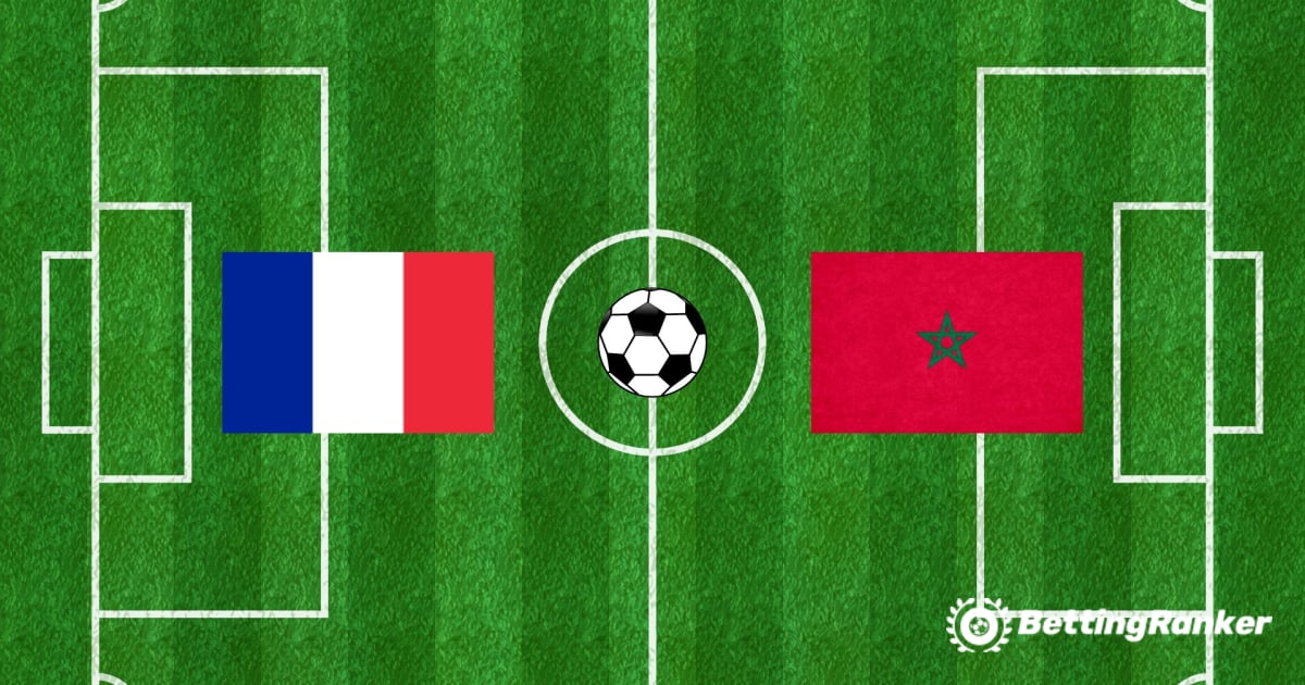 2022. aasta jalgpalli maailmameistrivÃµistluste poolfinaalid â€“ Prantsusmaa vs Maroko